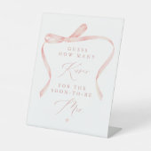 BELLA赤面バウミセスのために結び目のキスを結ぶ 台座サイン (正面)