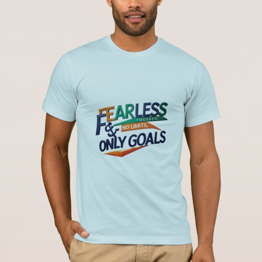 Bella+キャンバスショートスリーブやる気を起こさせる Tシャツ (正面)