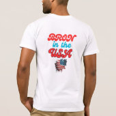 Bella+キャンバスショートスリーブTシャツ Tシャツ (裏面)