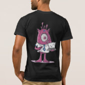 Bella+キャンバスショートスリーブTシャツ Tシャツ (裏面)