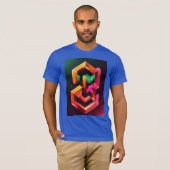 Bella+キャンバスジャージースショートスリーブTシャツ Tシャツ (正面フル)