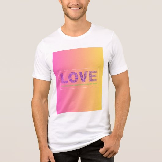 Bella+キャンバストライブレンドTシャツ トライブレンドＴシャツ (正面)