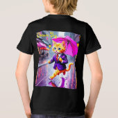 Bella+キャンバスユーストリブレンドTシャツ トライブレンドTシャツ (裏面)