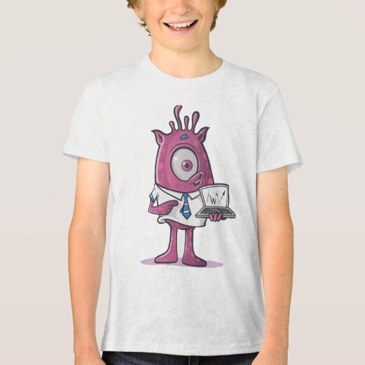 Bella+キャンバスユーストリブレンドTシャツ トライブレンドTシャツ (正面)