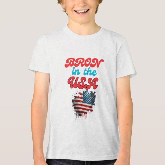 Bella+キャンバスユーストリブレンドTシャツ トライブレンドＴシャツ (正面)