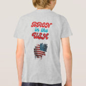 Bella+キャンバスユーストリブレンドTシャツ トライブレンドＴシャツ (裏面)