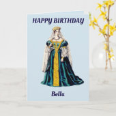 BELLA~誕生日パーソナライズされたカード~ カード (黄色い花)