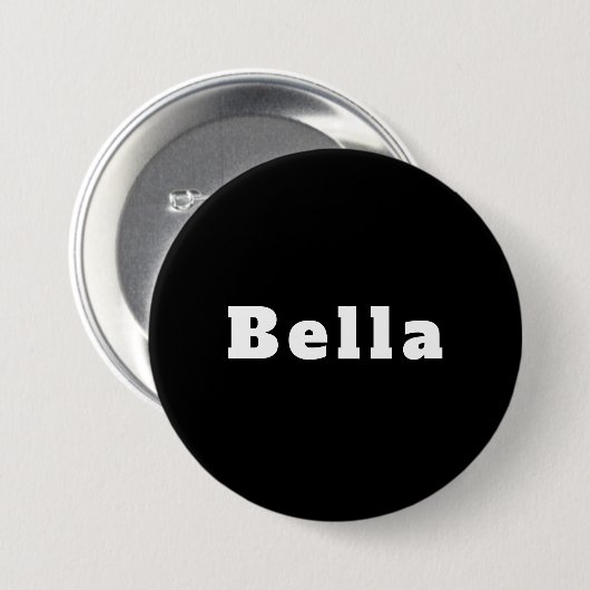 Bella Button – Hochwertiger Ansteckbutton 缶バッジ (正面&裏面)