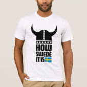 Bella CanvasがTに取り付けおもしろいられている方法 Tシャツ (正面)