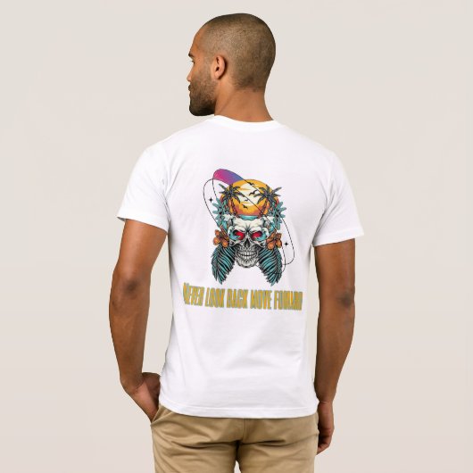 Bella+Canvas半袖Tシャツ Tシャツ (裏面フル)