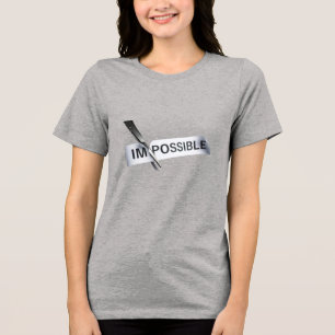 Bella+Canvas女性用トライブレンドTシャツ トライブレンドTシャツ