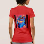 Bella+Canvas レディース スリムフィットTシャツ Tシャツ (裏面)