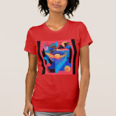 Bella+Canvas レディース スリムフィットTシャツ Tシャツ (正面)