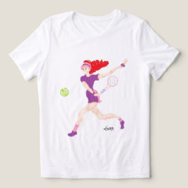 Bella Canvas レディース トリブレンド Tシャツ テニス 