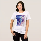 Bella Canvas レディース トリブレンドTシャツ トライブレンドTシャツ (正面全面)