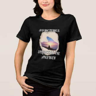 Bella+Canvas レディース トリブレンドTシャツ 白 成人用 トライブレンドTシャツ