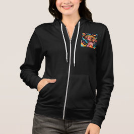 Bella+Canvas Full-Zip Hoodie パーカ