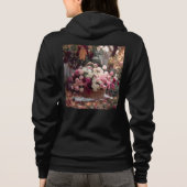 Bella+Canvas Full-Zip Hoodie パーカ (裏面)