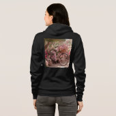 Bella+Canvas Full-Zip Hoodie パーカ (裏面フル)