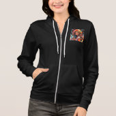 Bella+Canvas Full-Zip Hoodie パーカ (正面)