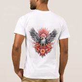 "Bella+Canvas JerseyショートスリーブTシャツ – アメリカ Tシャツ (裏面)