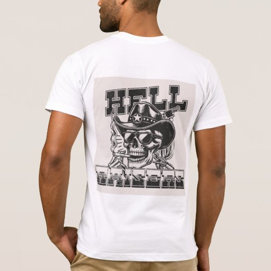 Bella+Canvas Jersey "Hell Raisers" Tシャツ (裏面)