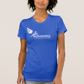 Bella Canvas Tee: Eagles'ランニング Wingsの付いた Tシャツ (正面)