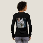 Bella+Canvas Tri-blend Long Sleeve Shirt トライブレンドＴシャツ (背面全体)