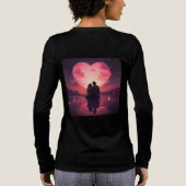 Bella+Canvas Tri-blend Long Sleeve Shirt トライブレンドＴシャツ (背面)