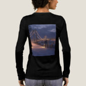 Bella+Canvas Tri-blend Long Sleeve Shirt トライブレンドTシャツ (背面)