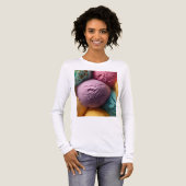 Bella+Canvas Tri-blend Long Sleeve Shirt トライブレンドＴシャツ (正面全体)