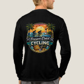 Bella+Canvas Tri-blend Long Sleeve Shirt トライブレンドＴシャツ (背面)