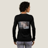 Bella+Canvas Tri-blend Long Sleeve Shirt トライブレンドTシャツ (背面全体)