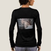 Bella+Canvas Tri-blend Long Sleeve Shirt トライブレンドTシャツ (背面)