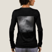 Bella+Canvas Tri-blend Long Sleeve Shirt トライブレンドＴシャツ (背面)