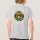 Bella+Canvas Tri-blend Long Sleeve Shirt, Solid Bl トライブレンドＴシャツ (裏面)