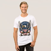 Bella+Canvas Tri-blend T-Shirt トライブレンドＴシャツ (正面全面)