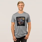 Bella+Canvas Tri-blend T-Shirt トライブレンドＴシャツ (正面全面)