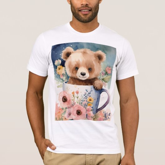 Bella+Canvas Tri-blend T-Shirt、White、Adult L Tシャツ (正面)