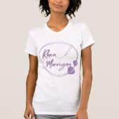 Bella Canvas Woman's Slim Fit Tee -作家ロゴ Tシャツ (正面)