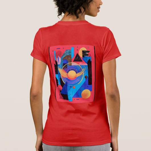 Bella+Canvas Women’s Slim Fit Tee Tシャツ (裏面)