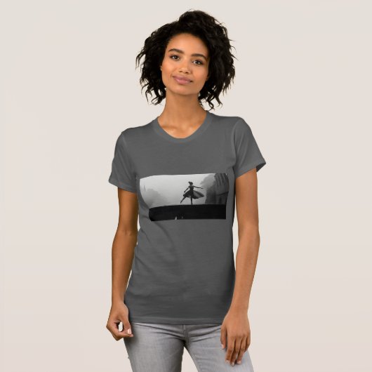  Bella+Canvas Women’s Slim Fit Tee Tシャツ (正面フル)