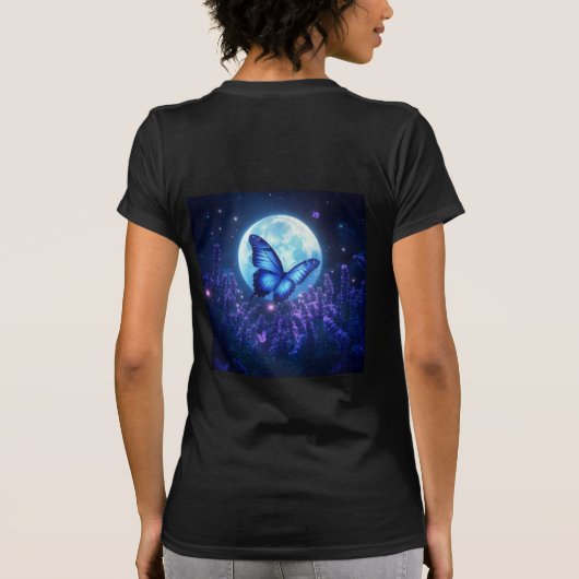 Bella+Canvas Women Slim Fit Tee Tシャツ (裏面)