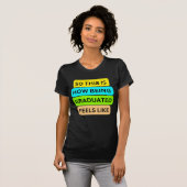Bella+Canvas Women's Slim Fit TシャツブラックSO_THI Tシャツ (正面フル)