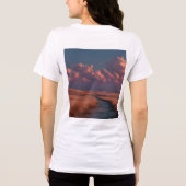 Bella+Canvas Women's Tri-blend T-Shirt トライブレンドＴシャツ (裏面)