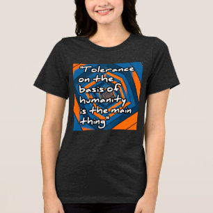 Bella+Canvas Women's Tri-blend T-Shirt, 無地の Blac トライブレンドTシャツ