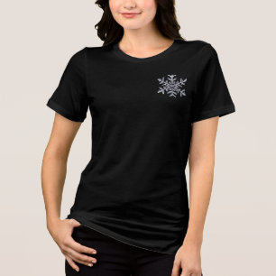 Bella+Canvas Women's Tri-blend T-Shirt, 無地の Blac トライブレンドTシャツ