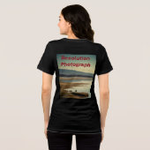 Bella+Canvas Women's Tri-Blend T-Shirt - "Lac avec トライブレンドTシャツ (裏面全面)