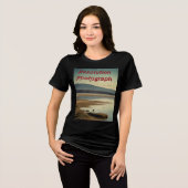 Bella+Canvas Women's Tri-Blend T-Shirt - "Lac avec トライブレンドTシャツ (正面全面)