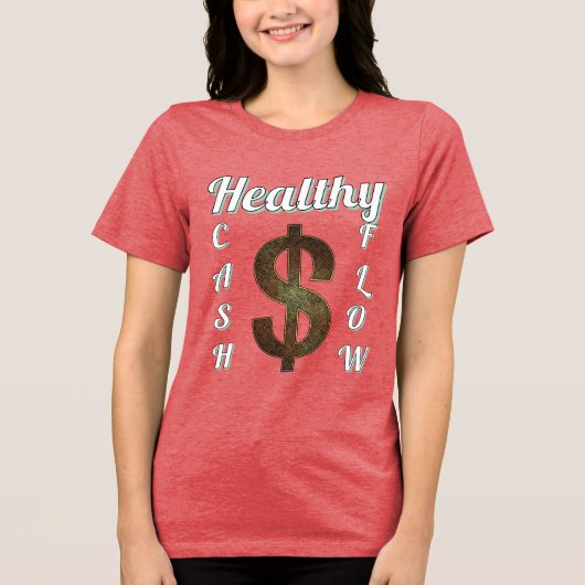 Bella+Canvas Women's Tri-blend T-Shirt, White, Adu トライブレンドＴシャツ (正面)